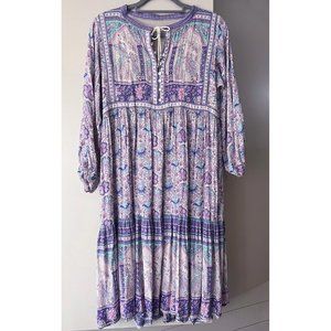 Spell and The Gypsy Collective Poinciana Lilic dress size M $281